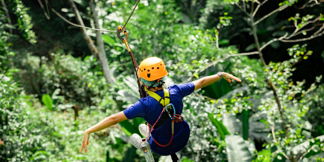 tirolesa o canopy cerca a bogotá en Bamah Guaduas